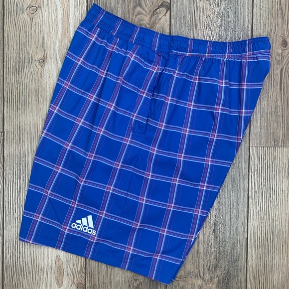 adidas Other - SOLD Adidas adi-pure CLIMACOOL Plaid Swim Trunks